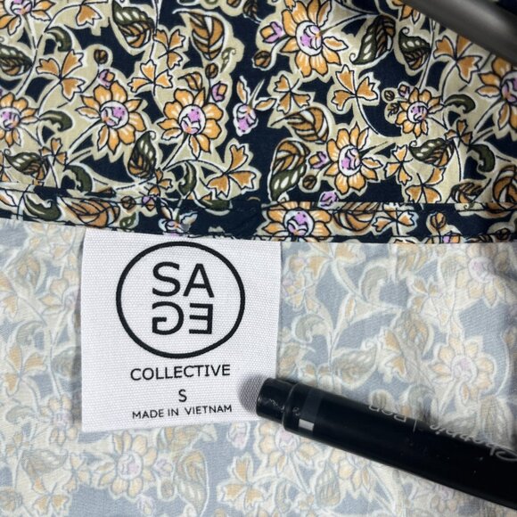 Sage Collective Jacket Womens Small Rain Waterproof Windbreaker Packable - Picture 3 of 10